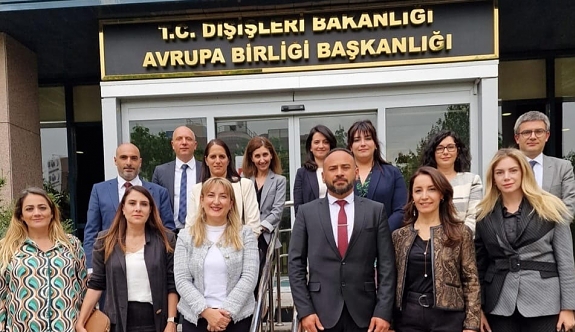 Başbakanlık Avrupa Birliği Koordinasyon Merkezi Heyeti Ankara’da temaslarda bulundu