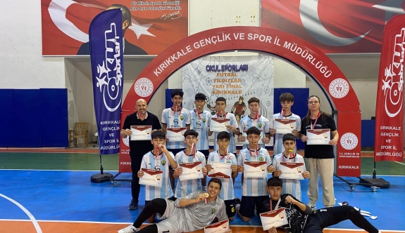 TMK Yıldız Erkek Futsal Takımı bölge şampiyonu oldu!